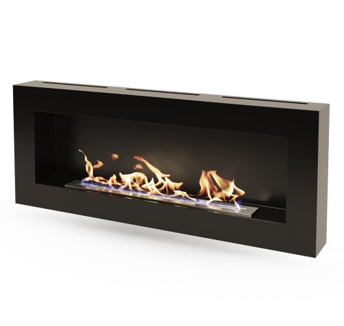 Биокамин "Русский огонь" Лофт 1200N настенный с декоративным стеклом (стемалитом)