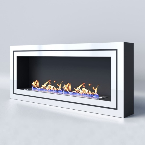 Биокамин "Русский огонь" Стенли 1200N настенный с декоративным стеклом (стемалитом)