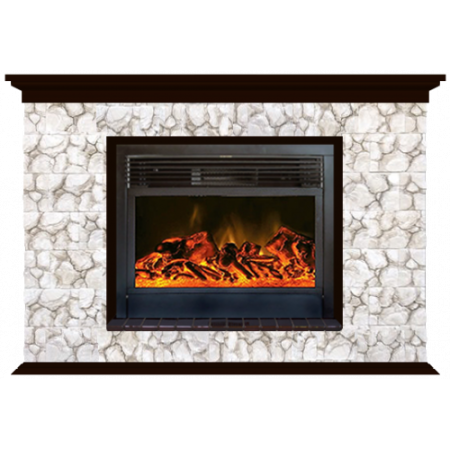 Пафос Карелия 28 (венге)+Newflame