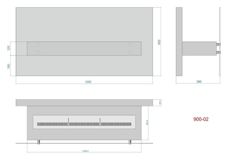 Напольный биокамин Lux Fire "Консул 2" 1200 по цене 80 630 руб.