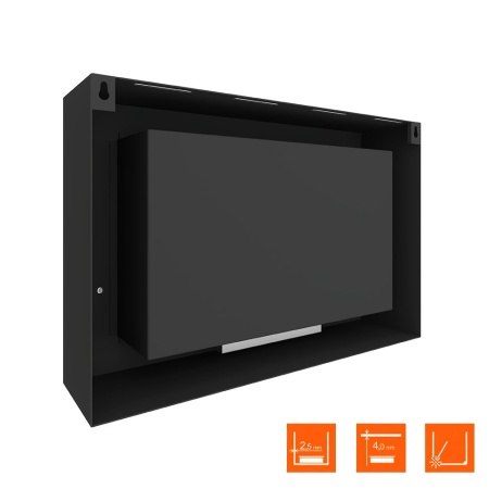 Биокамин SteelHeat WALL ONE 800 LITE черный Биокамин SteelHeat WALL ONE 800 LITE черный по цене 24 255 руб.